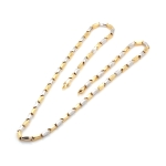 Croce in oro bianco con diamanti naturali