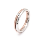 Riviera in oro bianco 18 kt. 750 millesimi