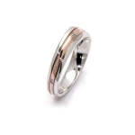 Anello in oro rosa 18 kt. 750 millesimi