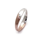 Riviera in oro bianco 18 kt. 750 millesimi