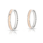 Anello a margherita con Diamanti naturali