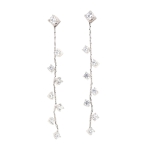 Anello Piccolo in acciaio e Swarovsky BIANCO - Collezione Butterfly