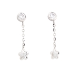Anello Piccolo in acciaio e Swarovsky ROSA - Collezione Butterfly