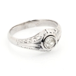 Pendente in acciaio e Swarovsky BIANCO - Collezione Butterfly