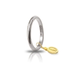 Anello in oro 18 kt. 750 millesimi rubino sintetico e zirconi.