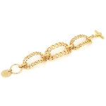 Pendente CHARMS in acciaio e SWAROVSKI FUME - Collezione Chic