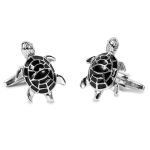Pendente con laccio cotone acciaio e SWAROVSKI Celeste - Collezione Melrose