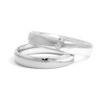 Ciondolo donna in oro bianco 18 kt. 750 mill.