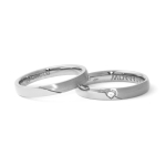 Ciondolo donna in oro bianco 18 kt. 750 mill.