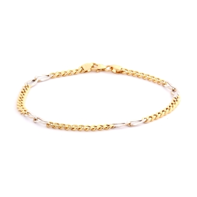 Bracciale in Oro 18 Kt. 750 mill. - 21 Cm.