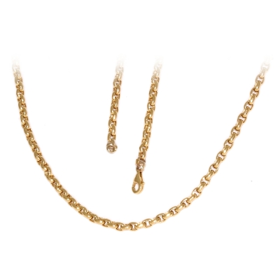 18 Kt Yellow Gold Necklace - 42 Cm