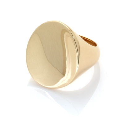 Anello in Oro Giallo 18 Kt. 750 Mill. senza Pietre