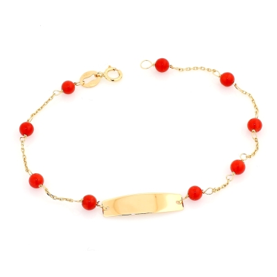 Bracciale Bimbi in Oro 18 Kt. 750 Mill. - 15 Cm.