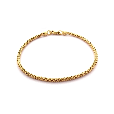 Bracciale in Oro Giallo 18 Kt. 750 Mill. - 19 Cm