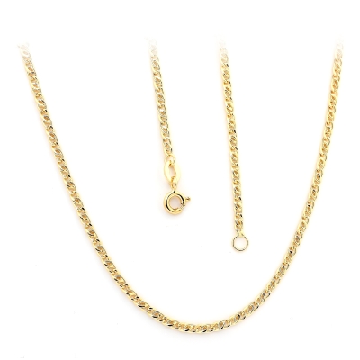 Collana in Oro Giallo 18 Kt. 750 Mill. - 50  Cm