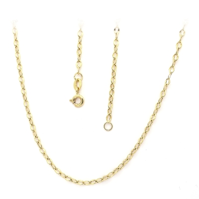 Collana in Oro Giallo 18 Kt. 750 Mill. - 50  Cm