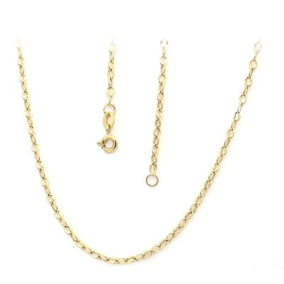 Collana in Oro Giallo 18 Kt. 750 Mill. - 50  Cm