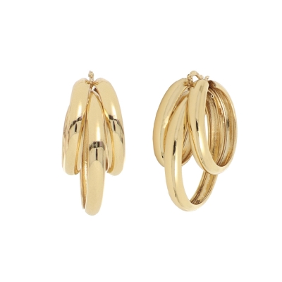 UNOAERRE - Yellow Bronze Earrings