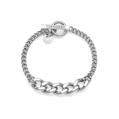 UNOAERRE - White Silver Bracelet