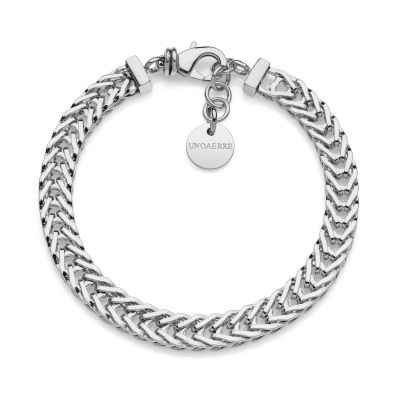 UNOAERRE - Bracciale in Bronzo Bianco 