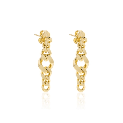 UNOAERRE - Yellow Bronze Earrings