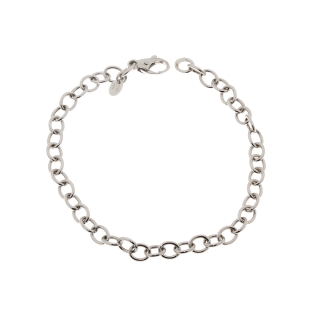 18 Kt. 750 mill. White Gold Bracelet - 20 Cm