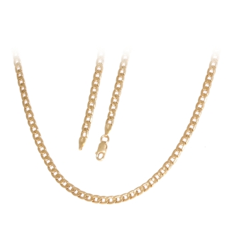 18 Kt Yellow Gold Necklace - 50 Cm