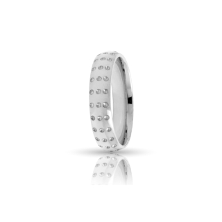 Wedding Ring in 925 Silver mod. Aurora mm. 5