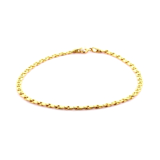 Bracciale in Oro 18 Kt. 750 mill. - 20 Cm.