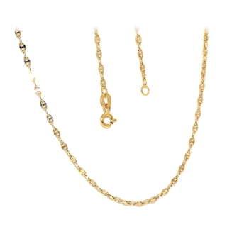 18 Kt Yellow Gold Necklace - 50 Cm