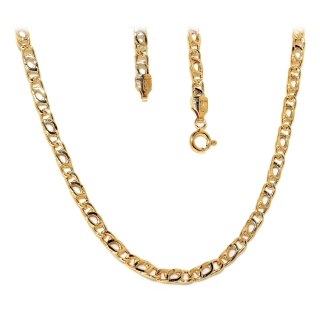 Collana in Oro Giallo 18 Kt. 750 Mill. - 45  Cm