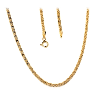 18 Kt Yellow Gold Necklace - 50 Cm