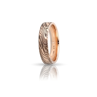 Rose Gold Wedding Ring Mod. Seychelles mm. 5