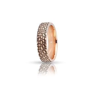 Rose Gold Wedding Ring Mod. Zanzibar mm. 5