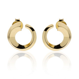 UNOAERRE - Yellow Bronze Earrings