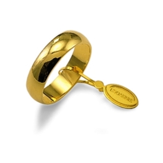 UNOAERRE Wedding Ring in 18k Yellow Gold mod. Mantovana Gr. 6